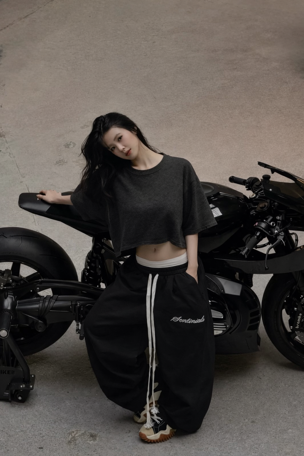 LULE DropShoulder French Terry Tee