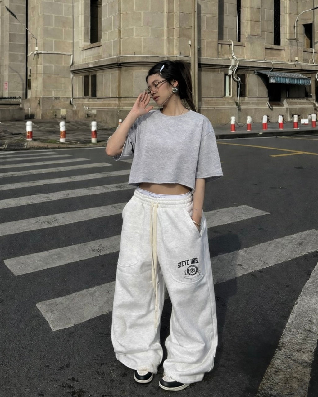 LULE DropShoulder French Terry Tee