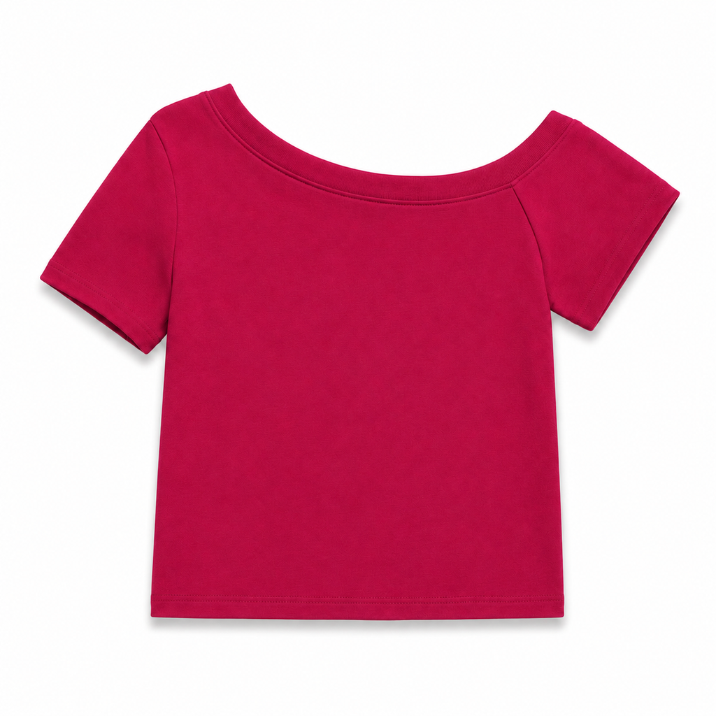 Off-Shoulder Baby Tee