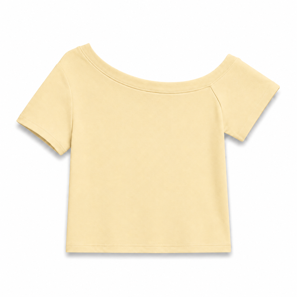 Off-Shoulder Baby Tee