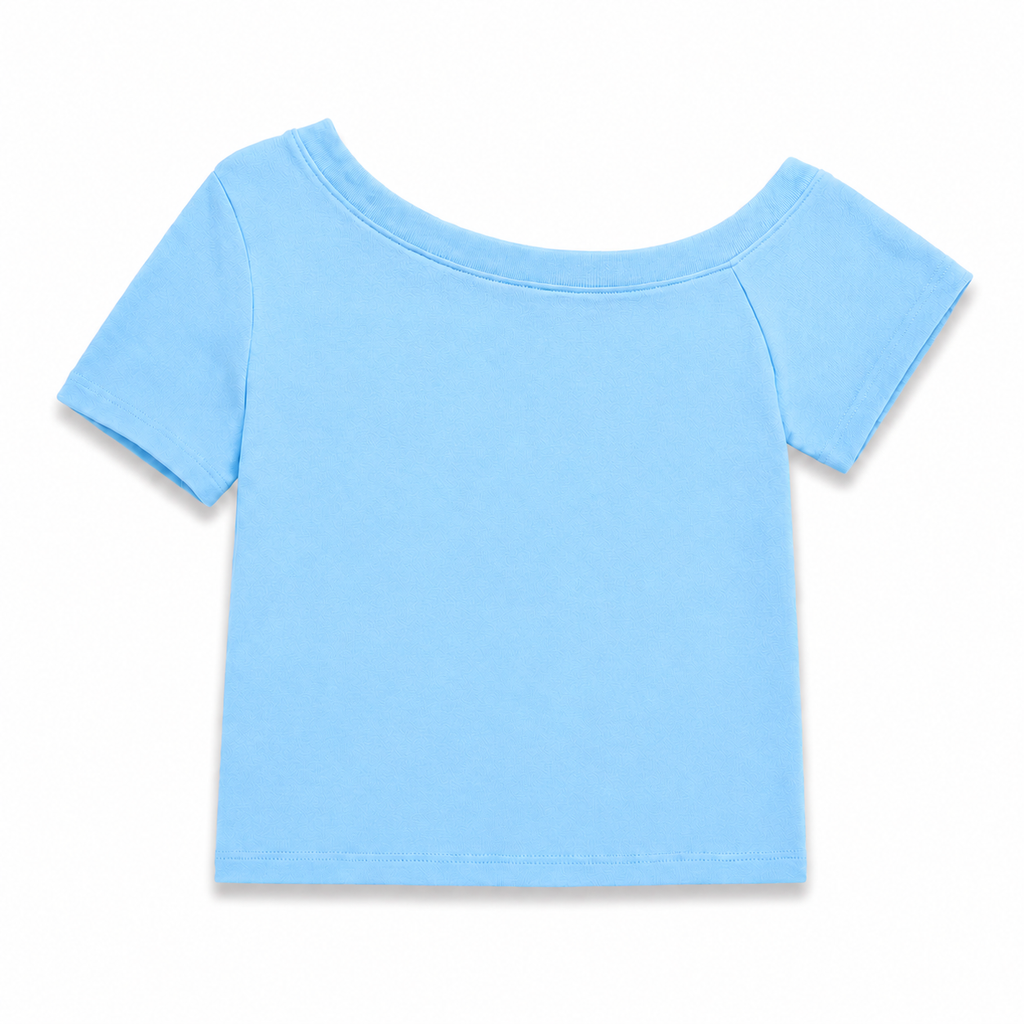 Off-Shoulder Baby Tee