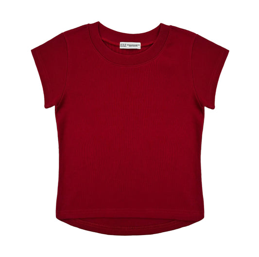 LULE PREMIUM PLUS-Baby Tee Red Wine