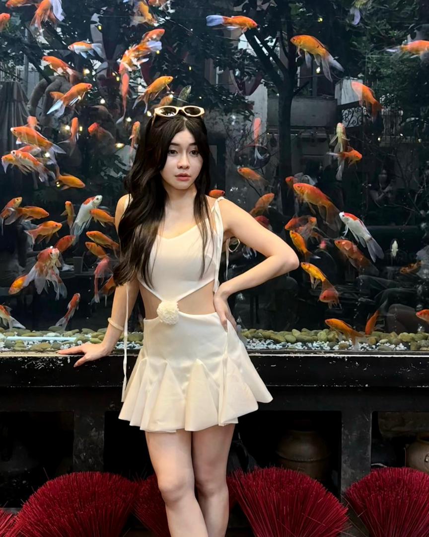 Designer Angel White Dress by VN