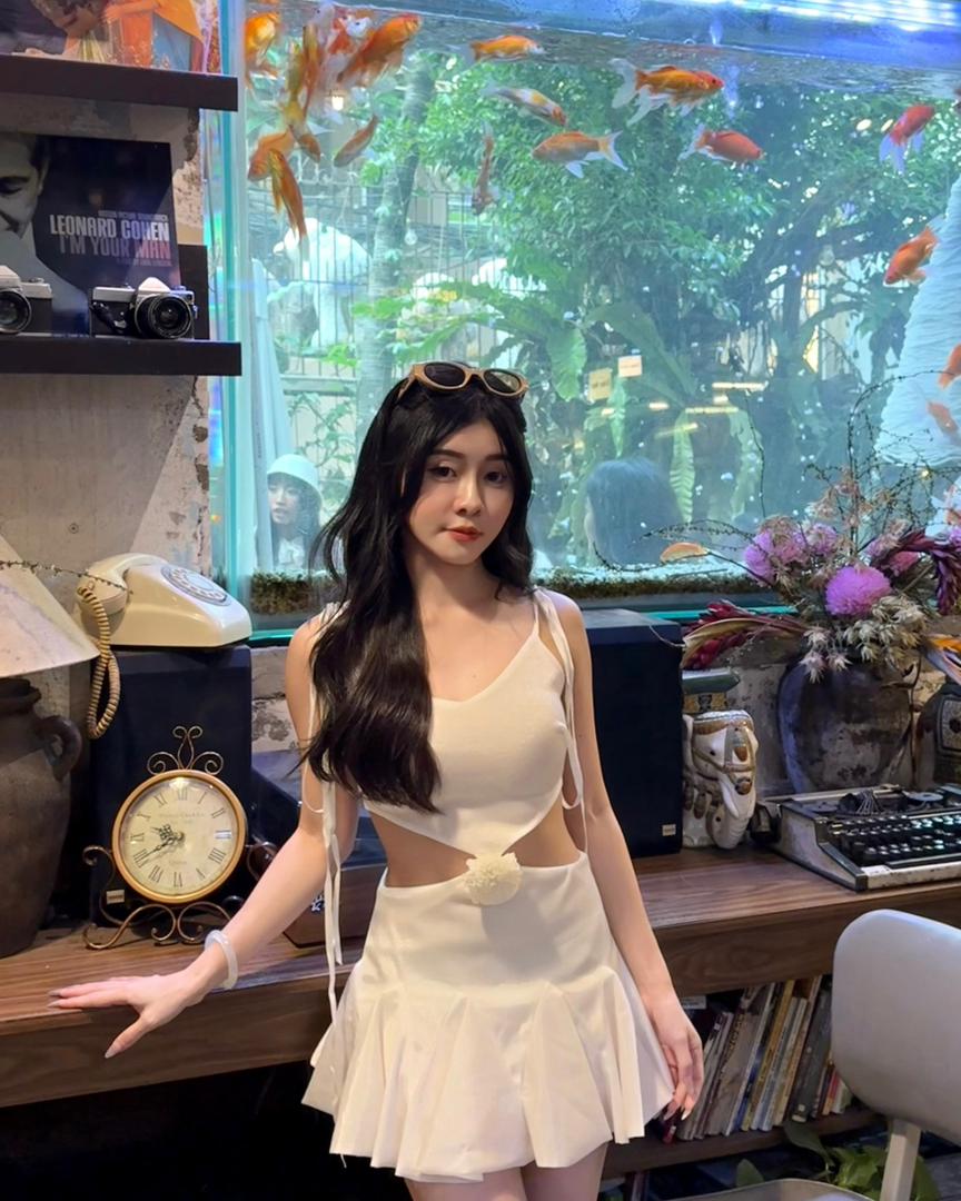 Designer Angel White Dress by VN