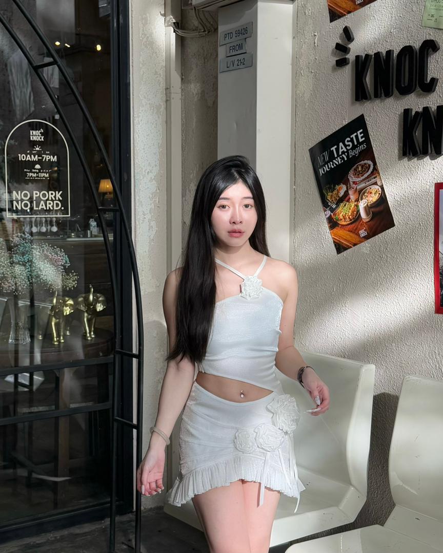 Designer Jasmine White Set by VN